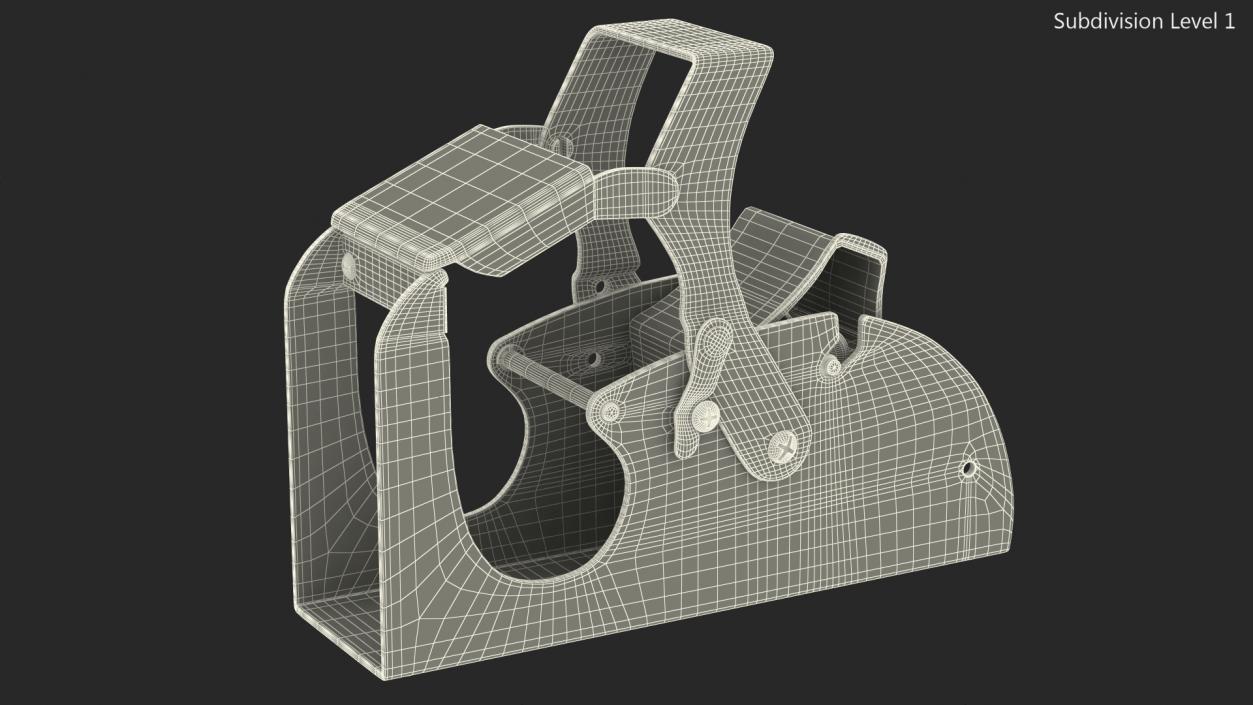 3D Benchtop Tape Dispenser with Safety Guard