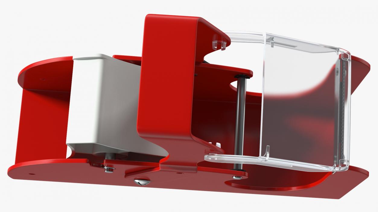 3D Benchtop Tape Dispenser with Safety Guard