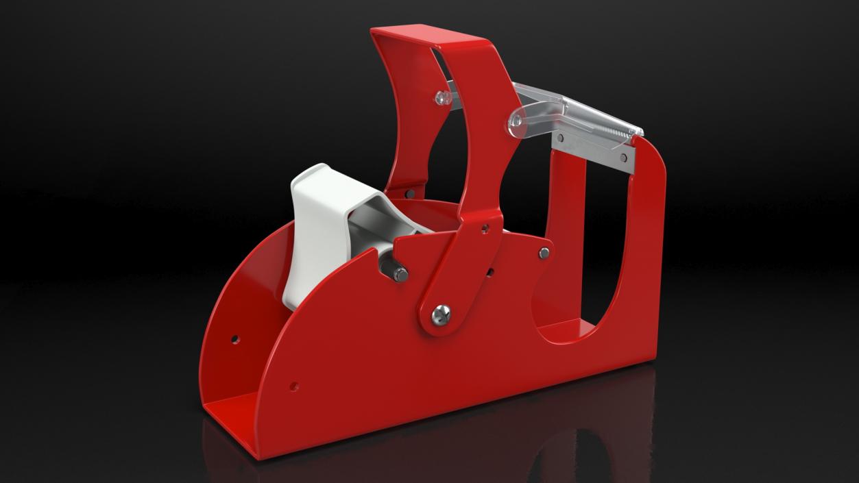 3D Benchtop Tape Dispenser with Safety Guard