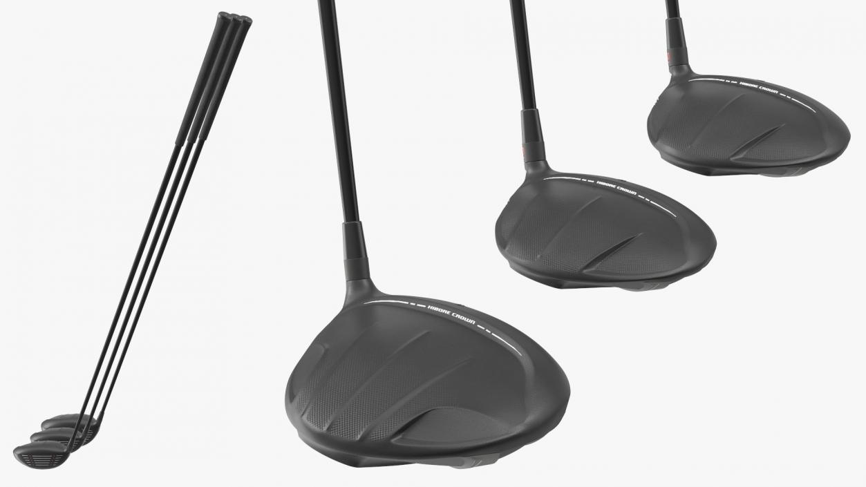 3D Cleveland Launcher HB Turbo Long Irons model