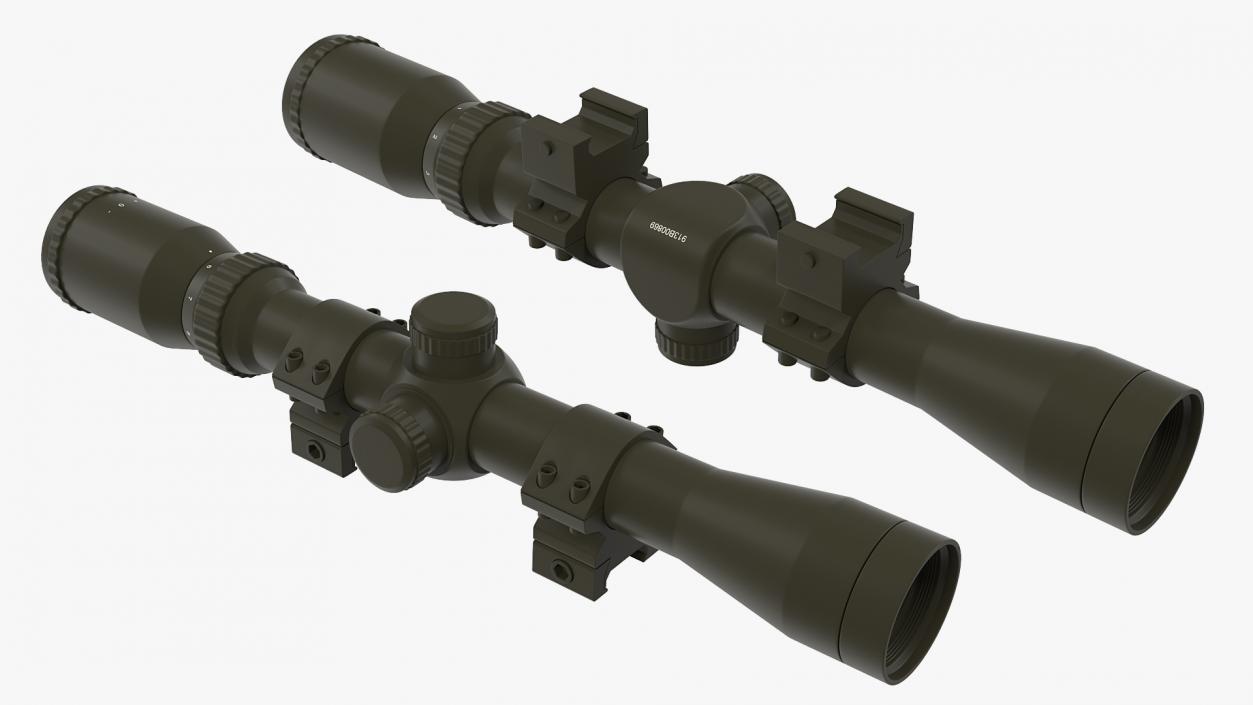 3D Rifle Scope