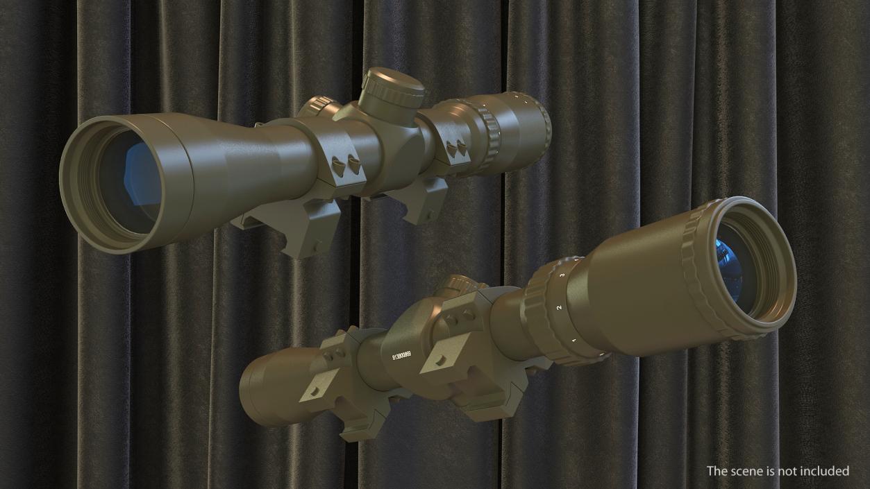 3D Rifle Scope