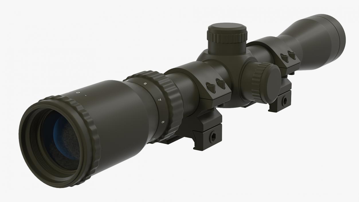 3D Rifle Scope