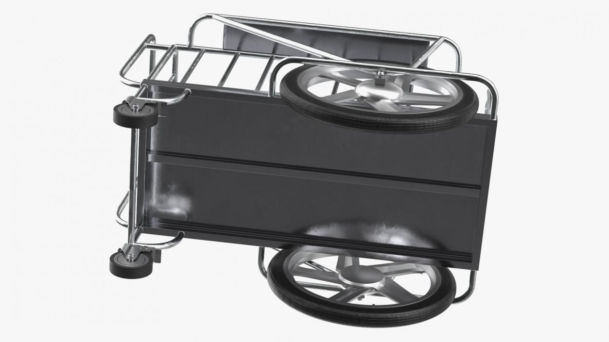 Medical Drugs Trolley Metal 3D