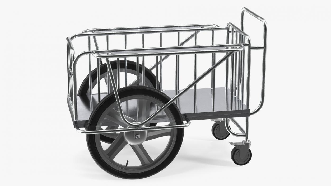 Medical Drugs Trolley Metal 3D