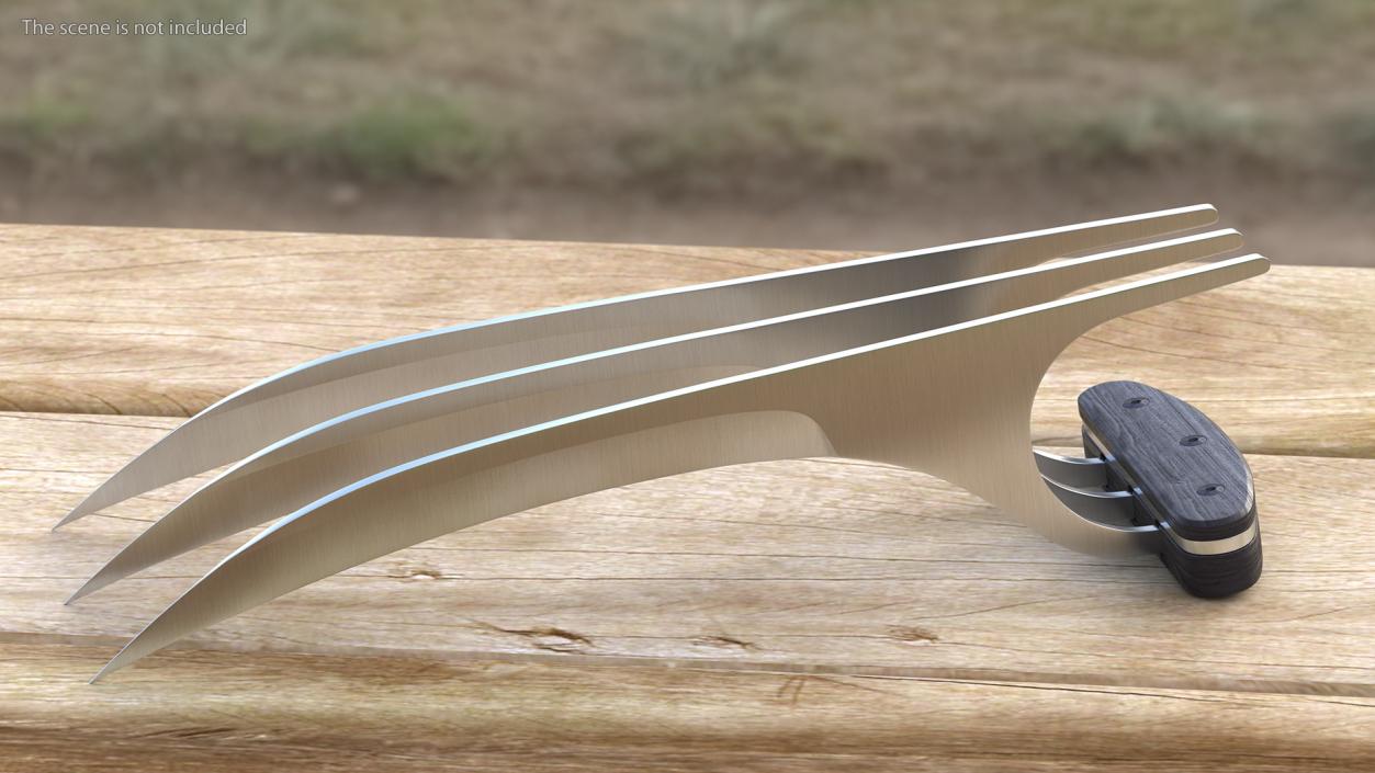 3D Stainless Steel Wolverine Claws