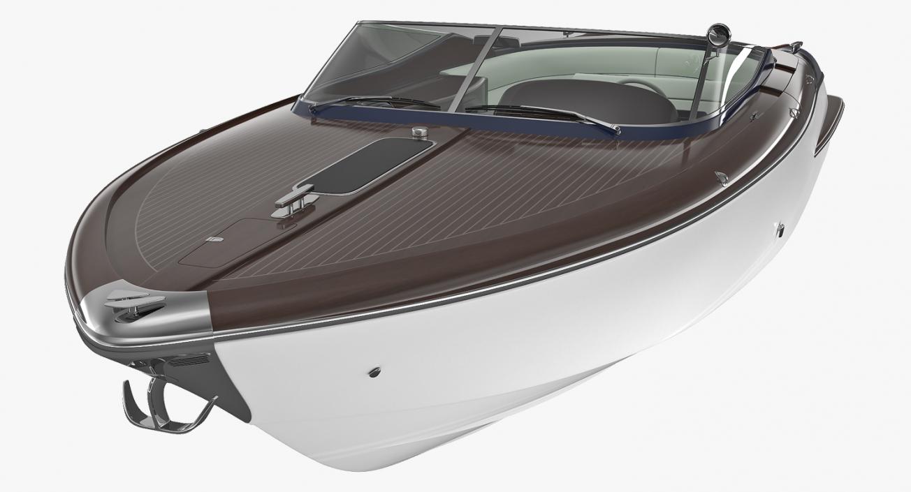 3D Luxury Speed Yacht model