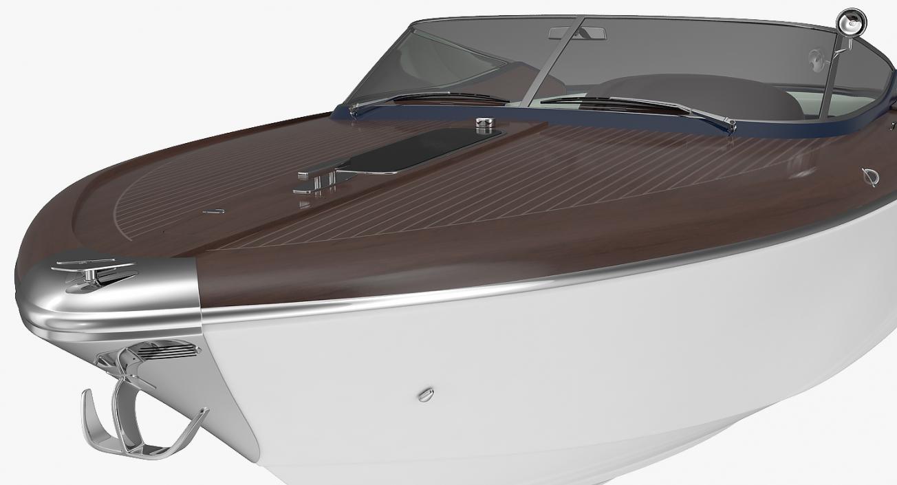 3D Luxury Speed Yacht model