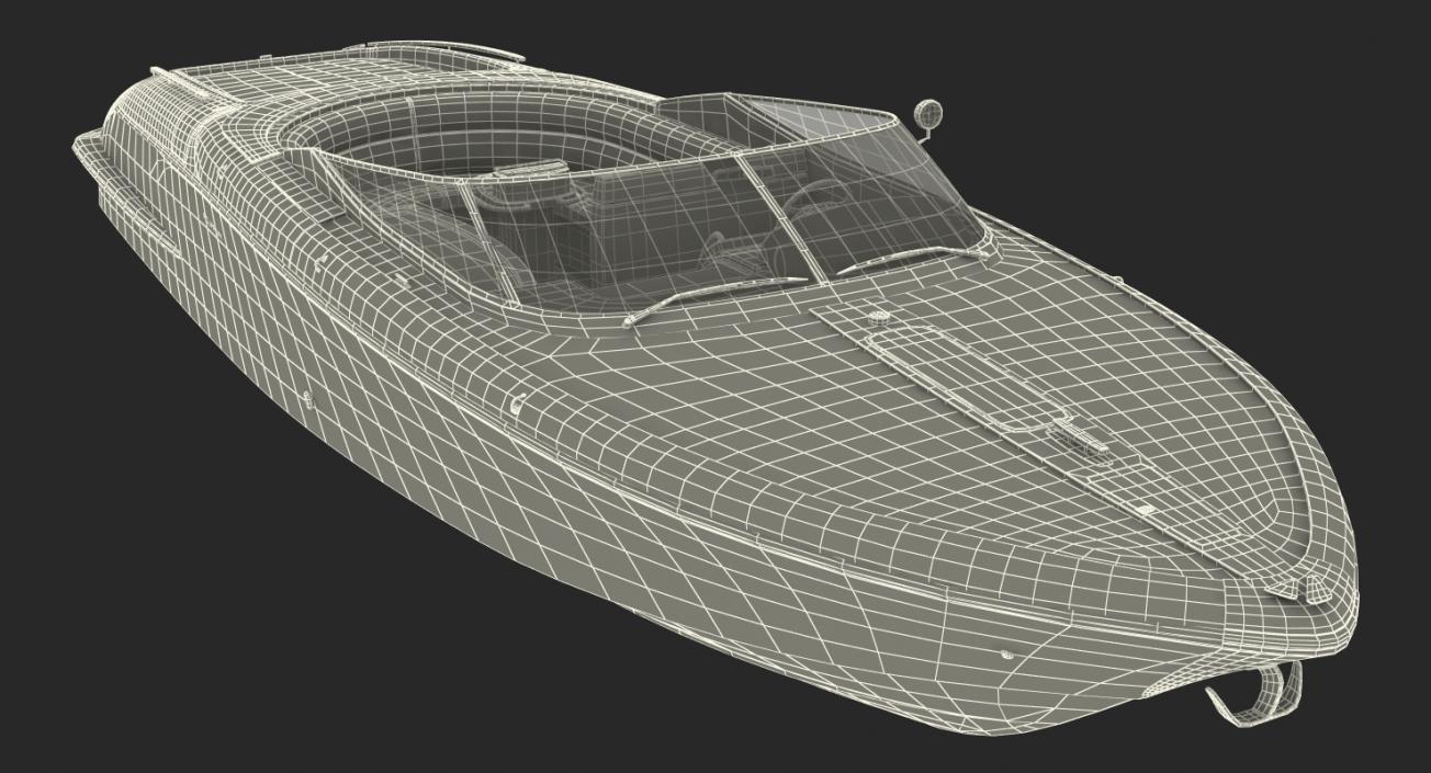 3D Luxury Speed Yacht model