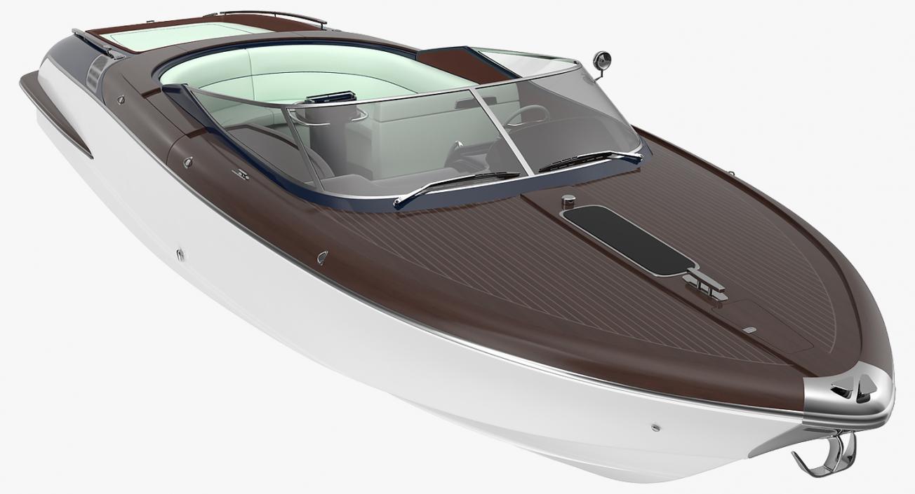 3D Luxury Speed Yacht model