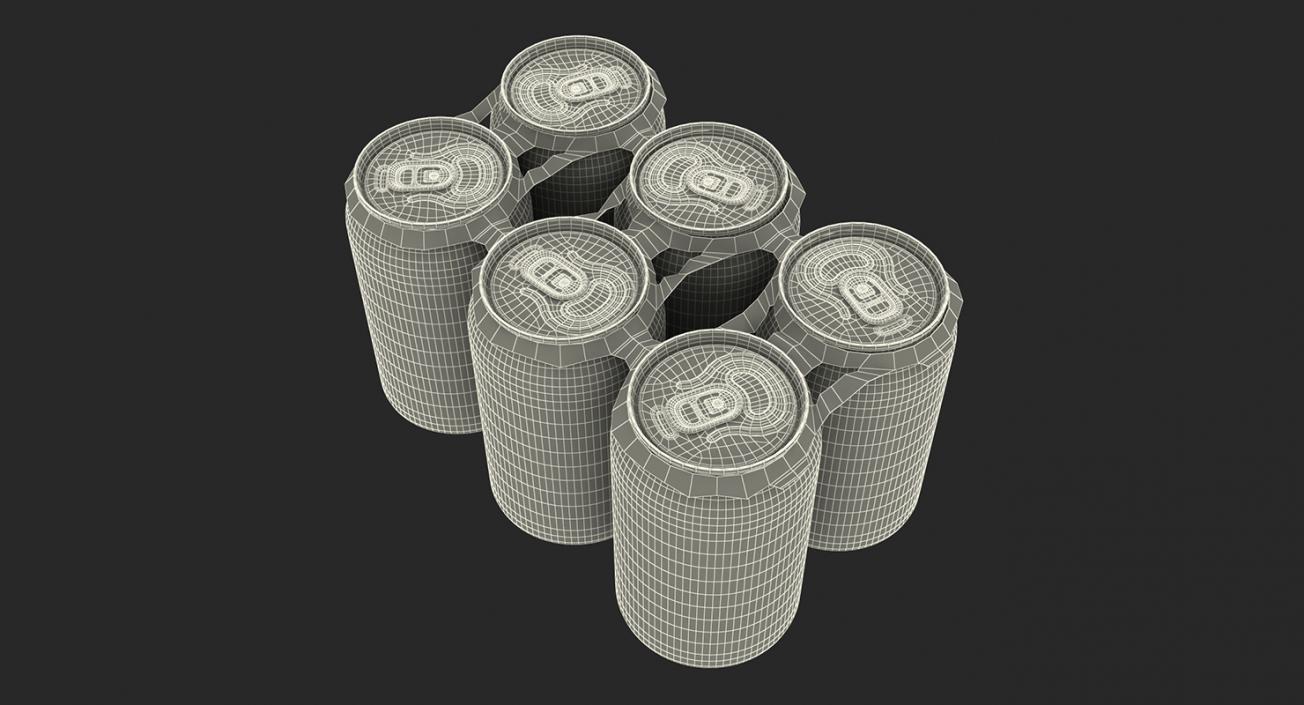 3D model Coca Cola Cans Collection