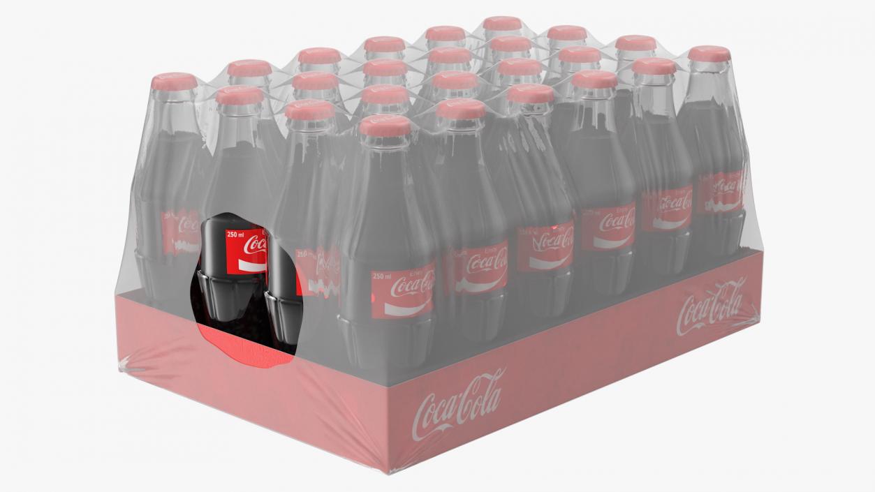 3D model Coca Cola Cans Collection