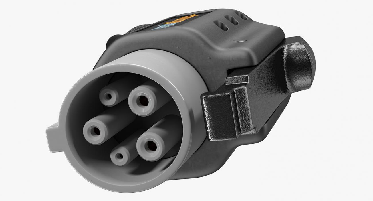3D model ChargePoint Electric Car Charging Plug Socket