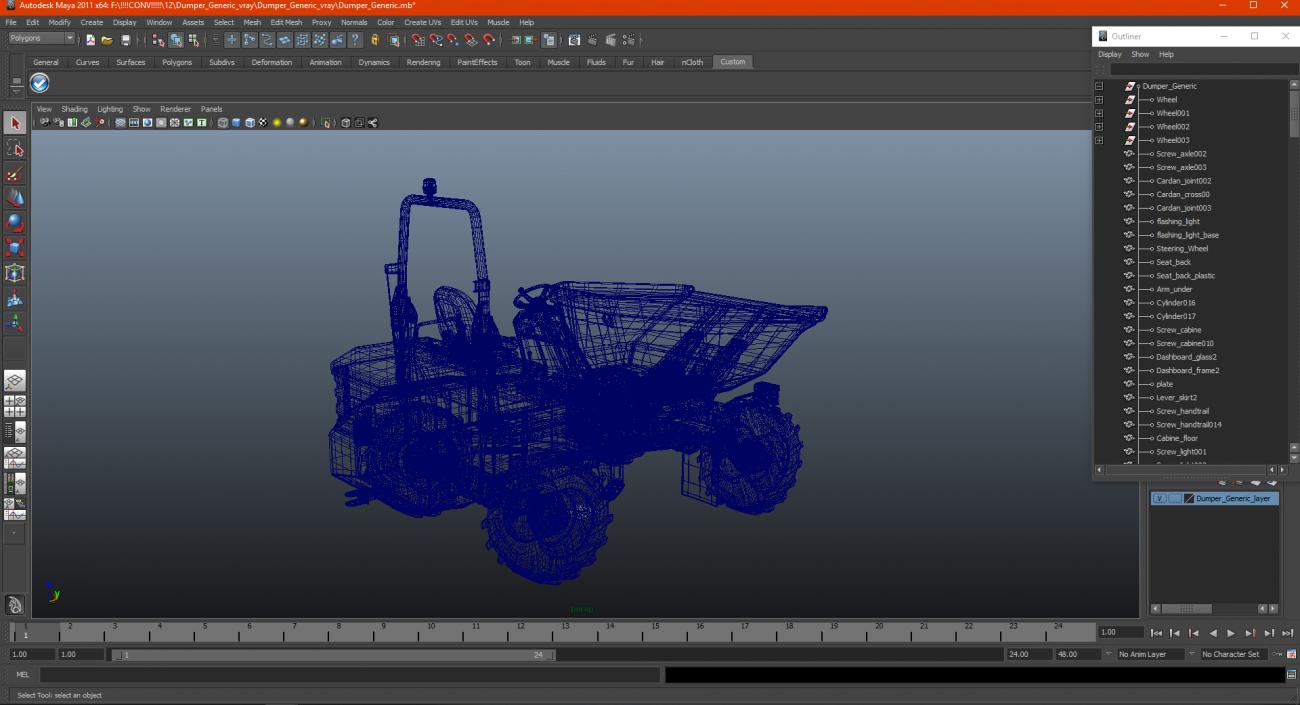 Dumper Generic 3D model