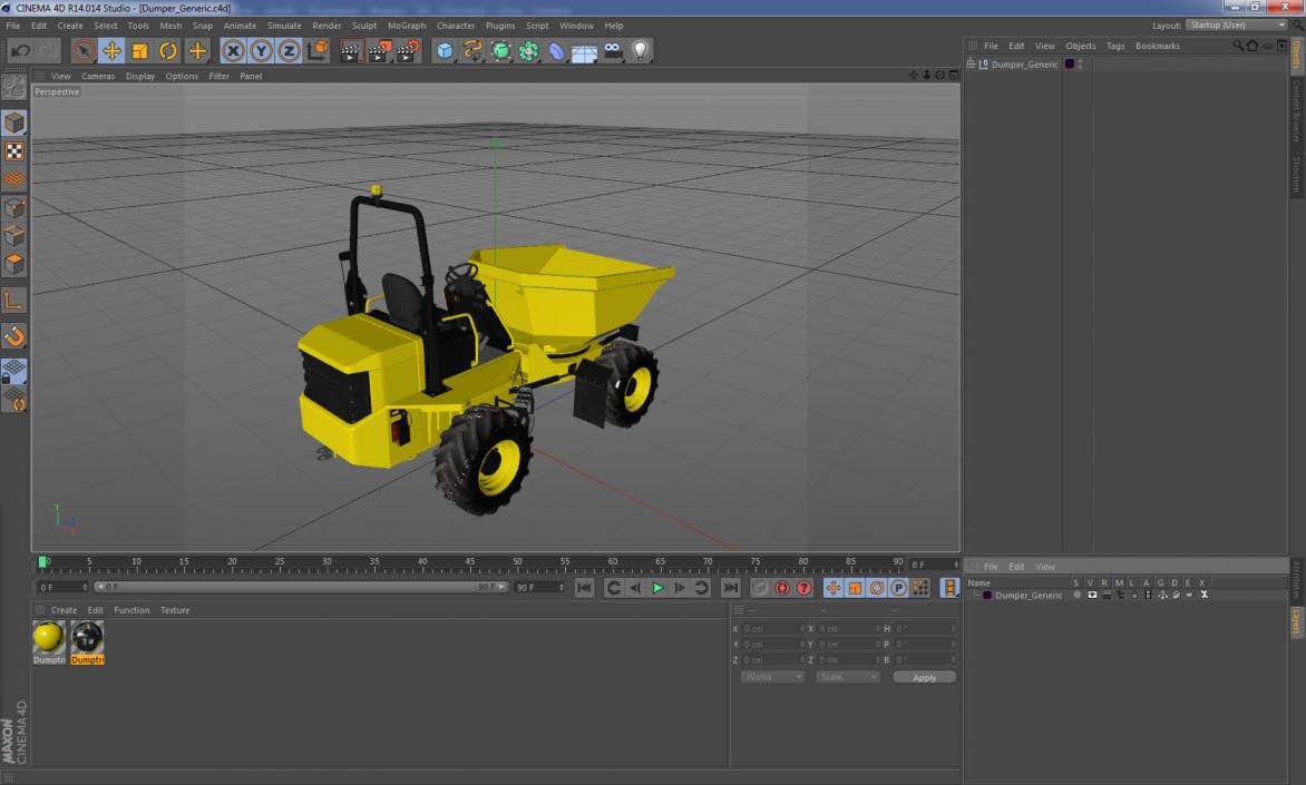 Dumper Generic 3D model