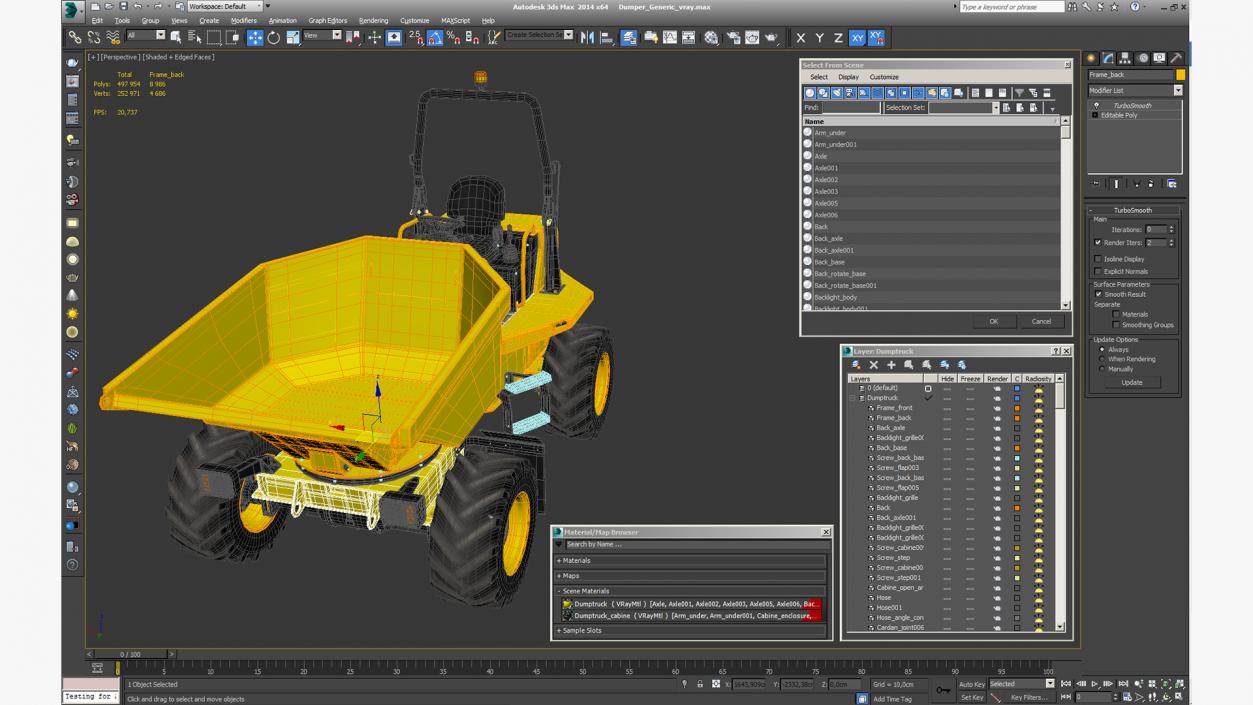 Dumper Generic 3D model