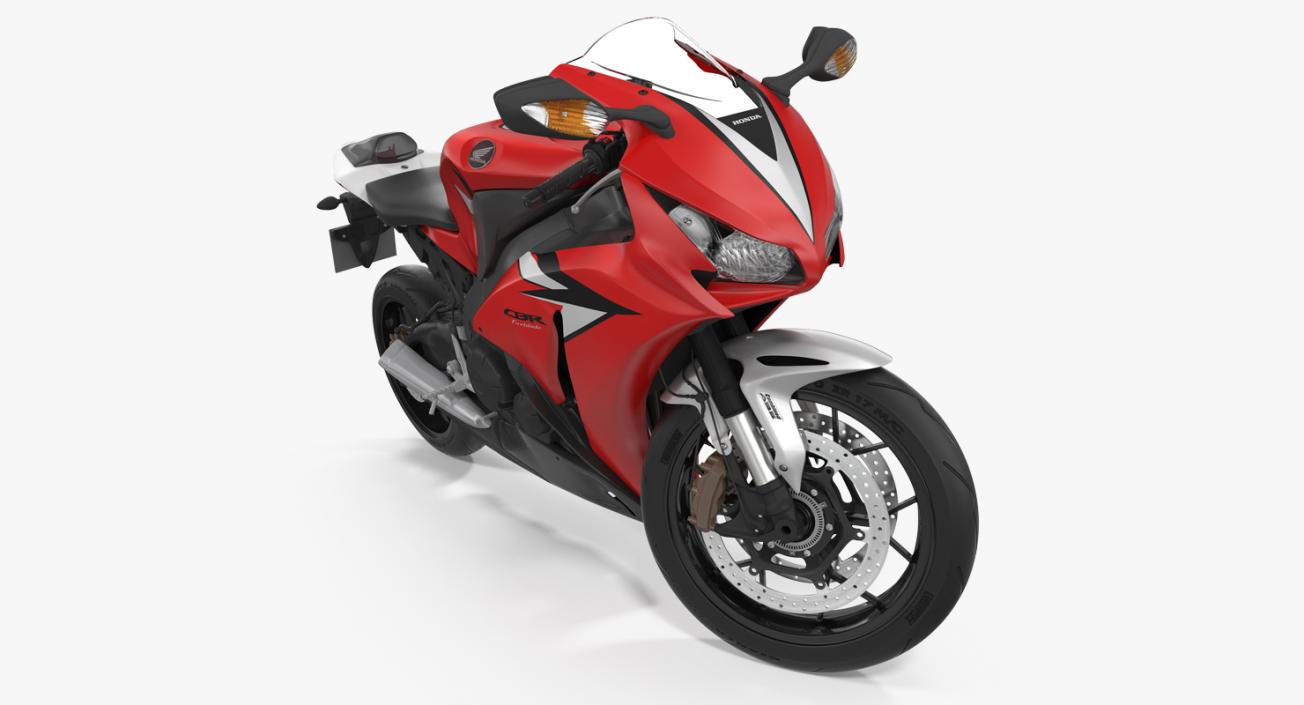 New Honda CBR1000RR Fireblade SP 2016 Rigged 3D model