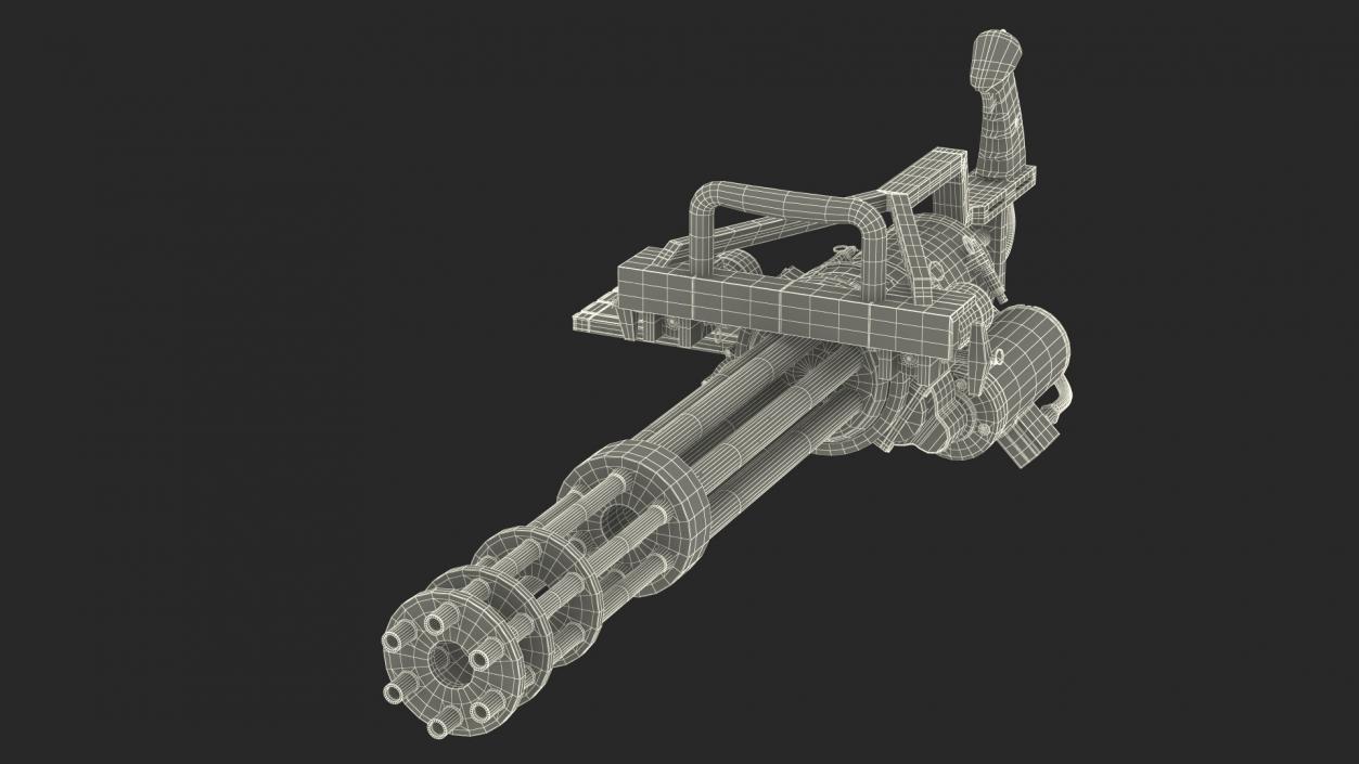 Vulcan Minigun 3D model