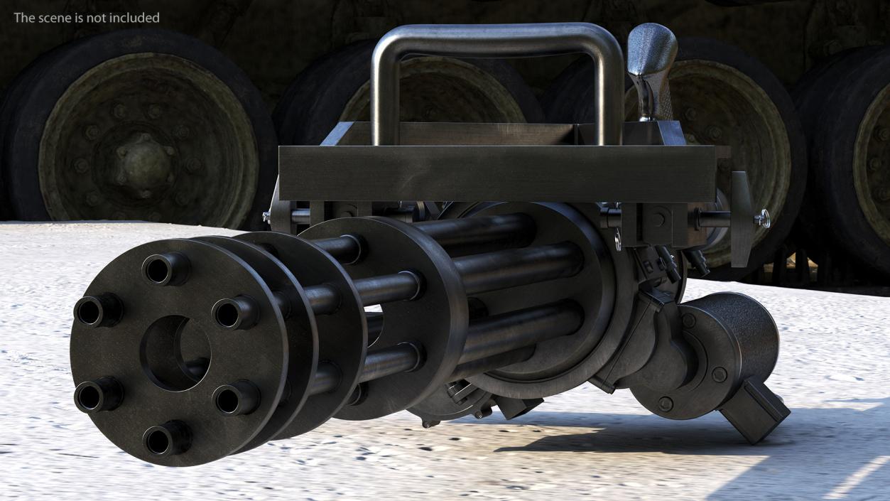 Vulcan Minigun 3D model