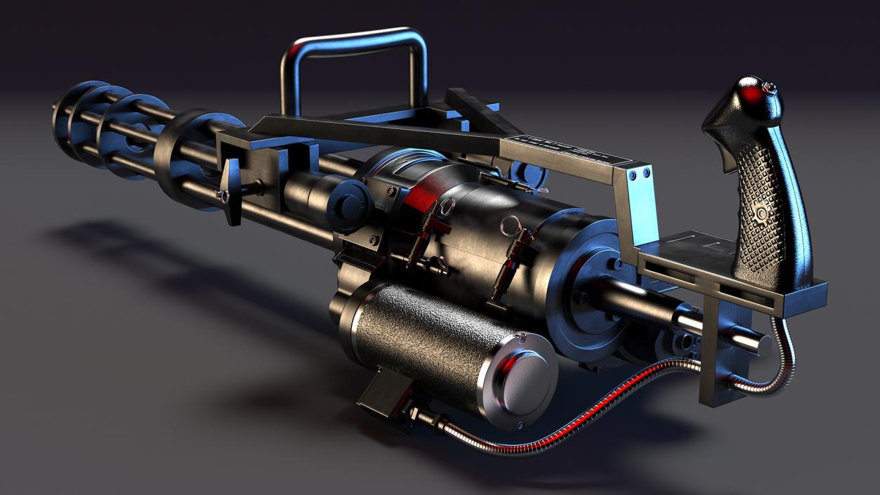 Vulcan Minigun 3D model