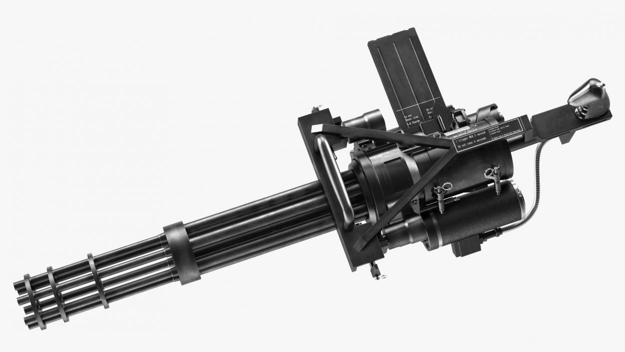 Vulcan Minigun 3D model