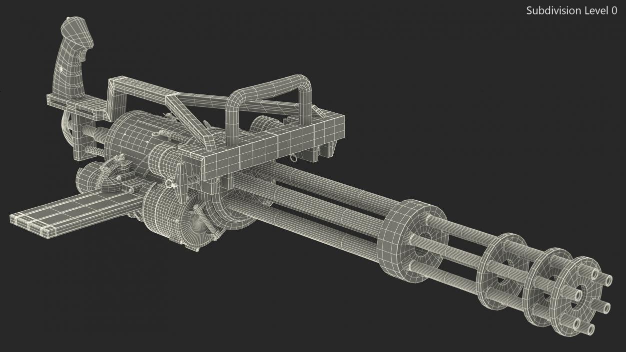 Vulcan Minigun 3D model