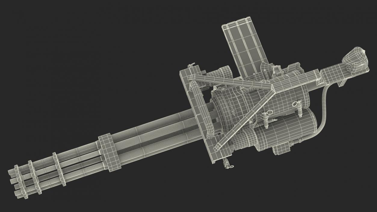 Vulcan Minigun 3D model