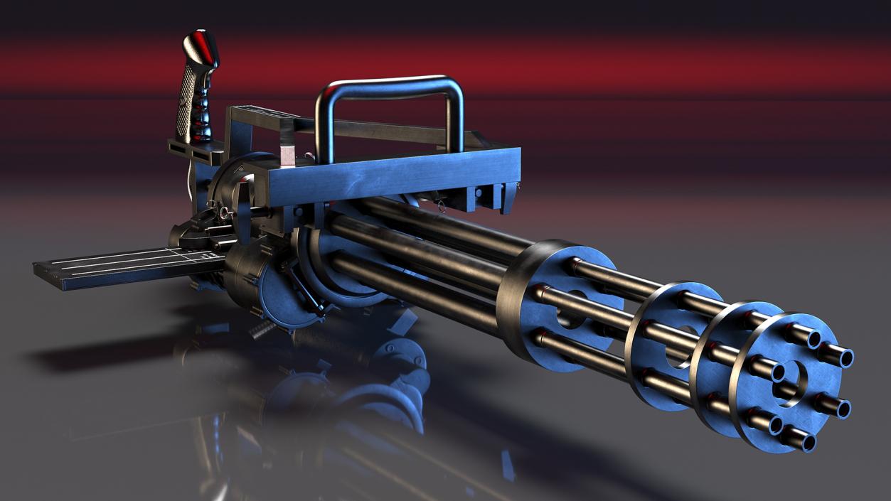 Vulcan Minigun 3D model