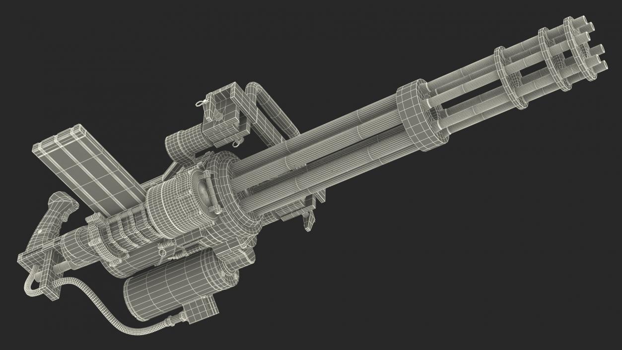 Vulcan Minigun 3D model