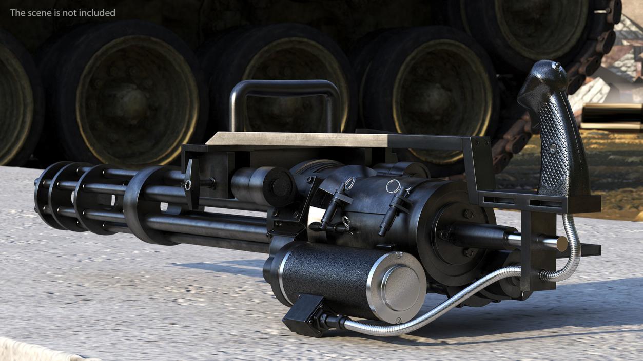 Vulcan Minigun 3D model