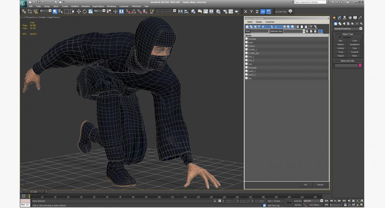 3D Japan Ninja