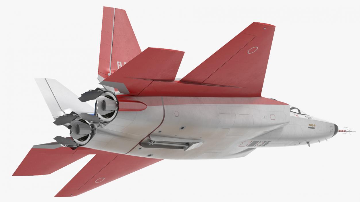 Mitsubishi X2 Shinshin Stealth Fighter Aircraft Flight 3D model