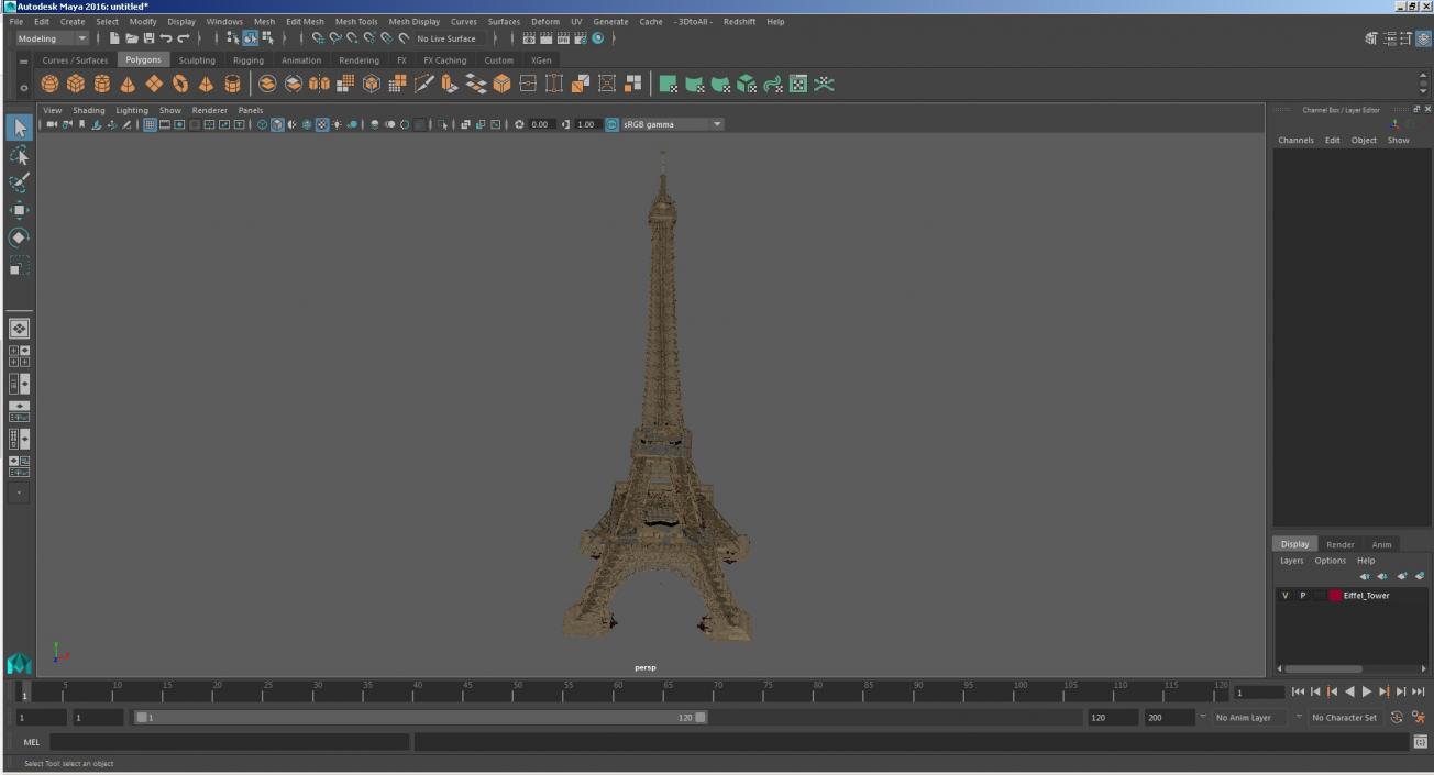 Eiffel Tower 3D