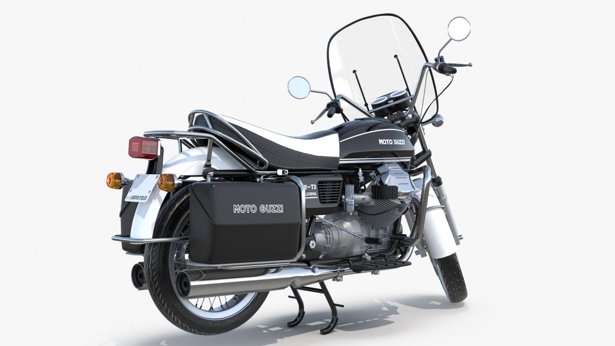 3D model Moto Guzzi 850 T3 Classic Motorbike