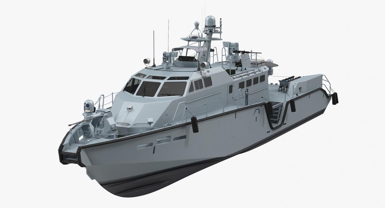 3D model Mark VI Patrol Boat Clean