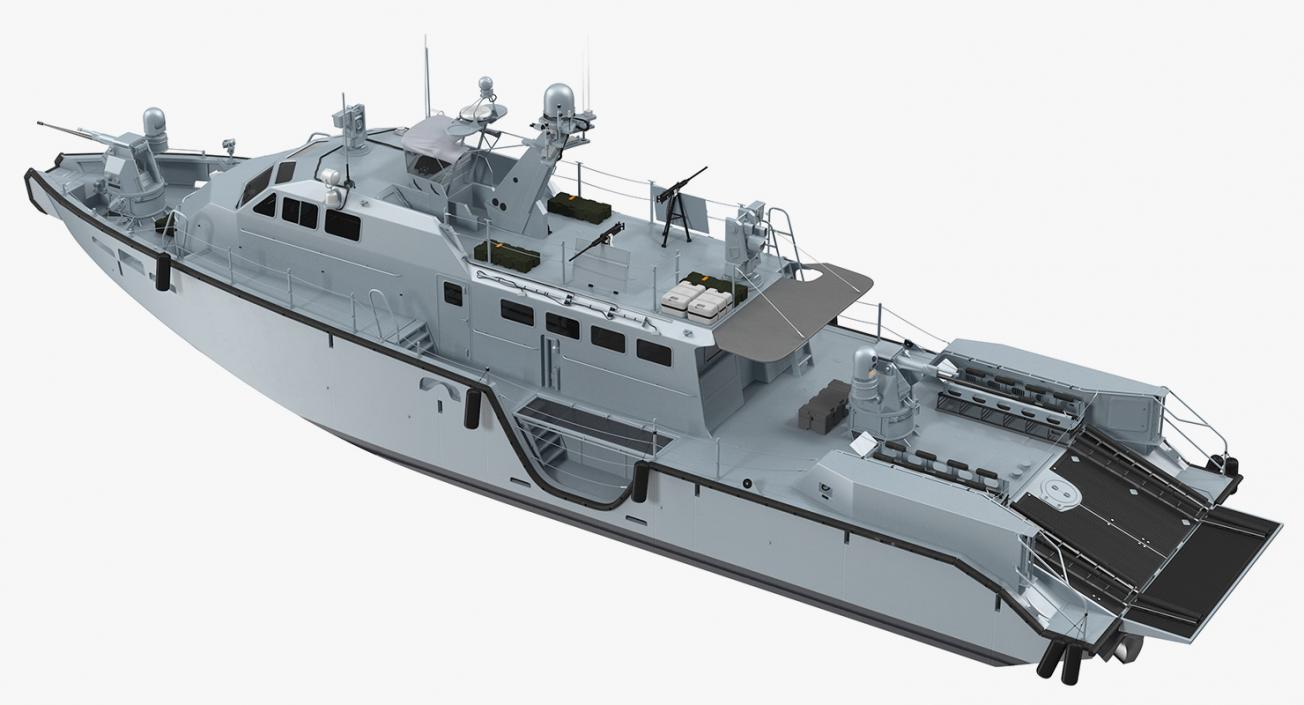 3D model Mark VI Patrol Boat Clean