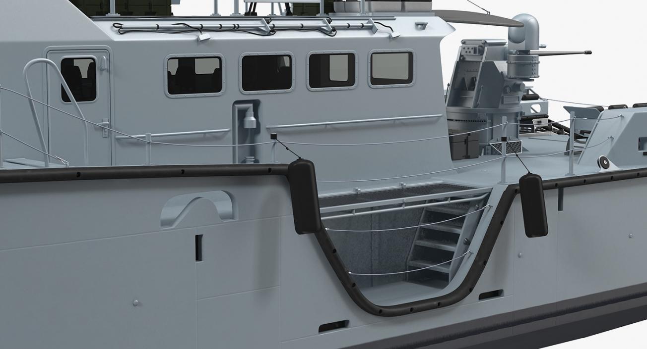 3D model Mark VI Patrol Boat Clean