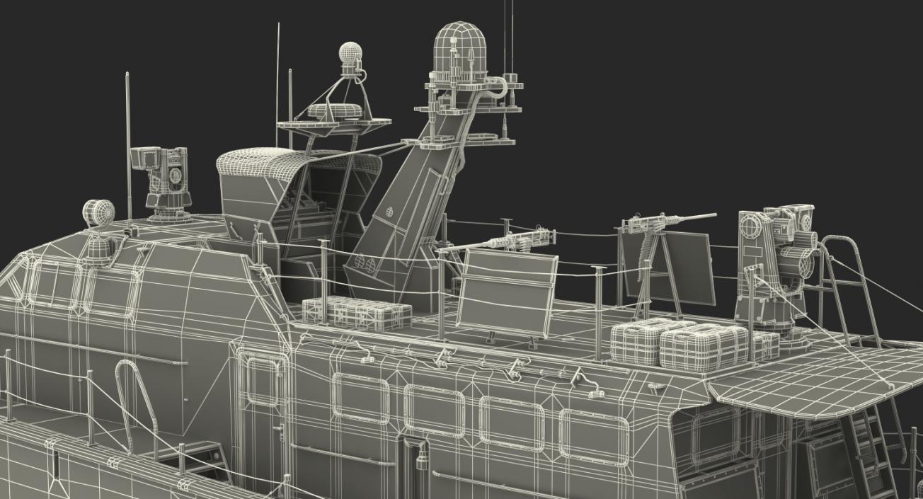 3D model Mark VI Patrol Boat Clean