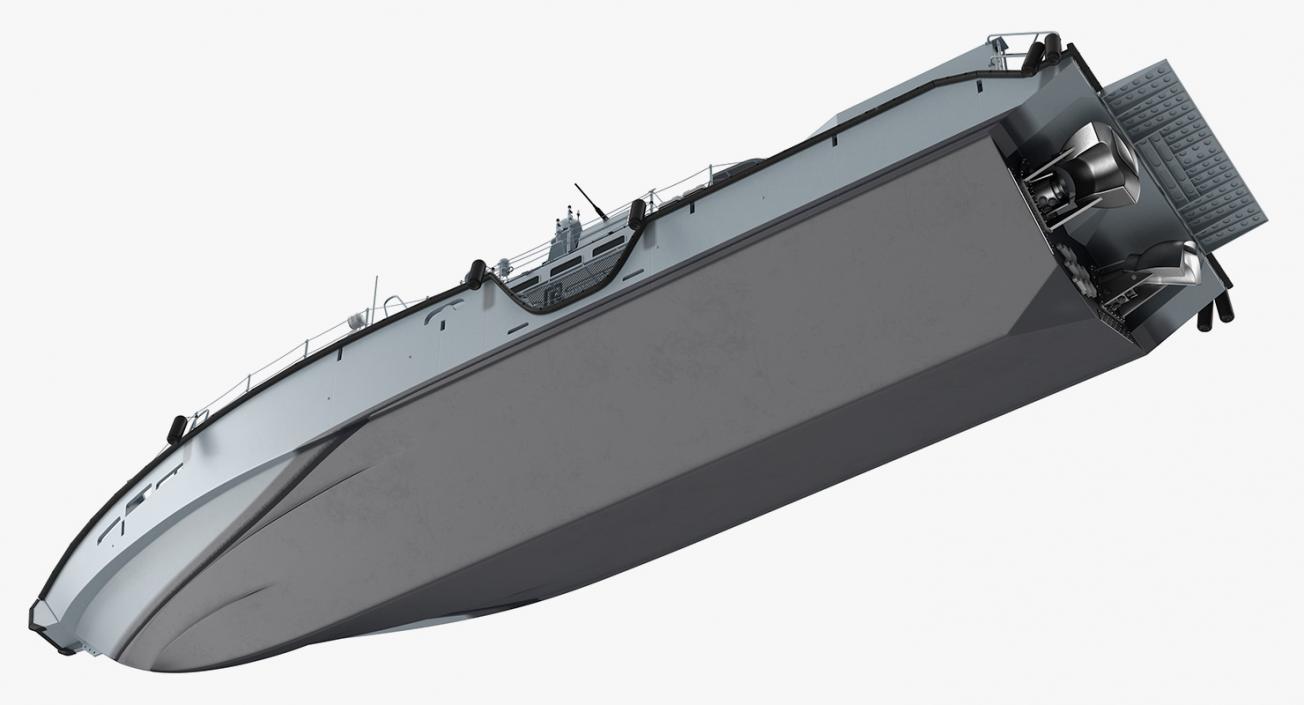 3D model Mark VI Patrol Boat Clean