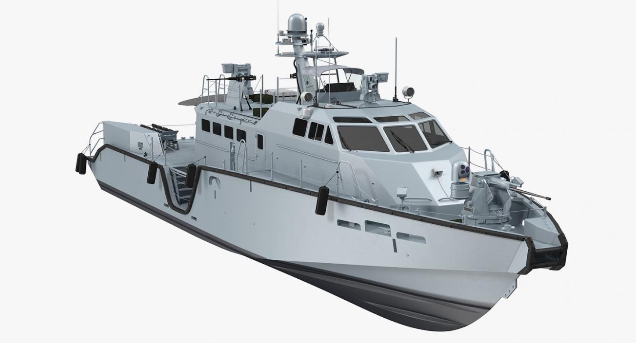 3D model Mark VI Patrol Boat Clean