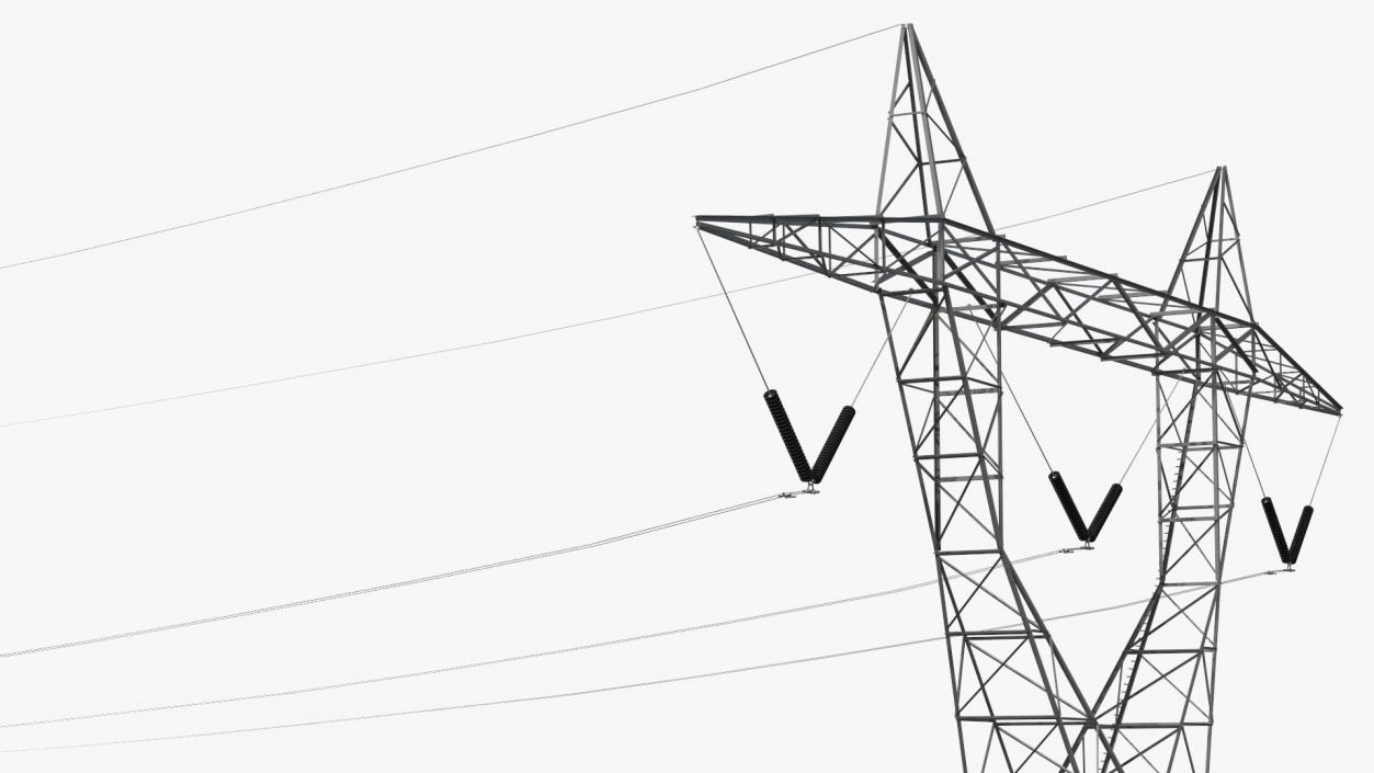 3D model Transmission Towers Collection