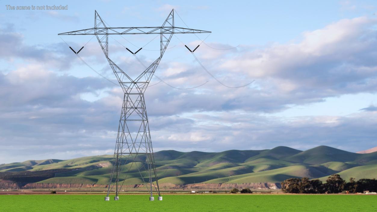 3D model Transmission Towers Collection