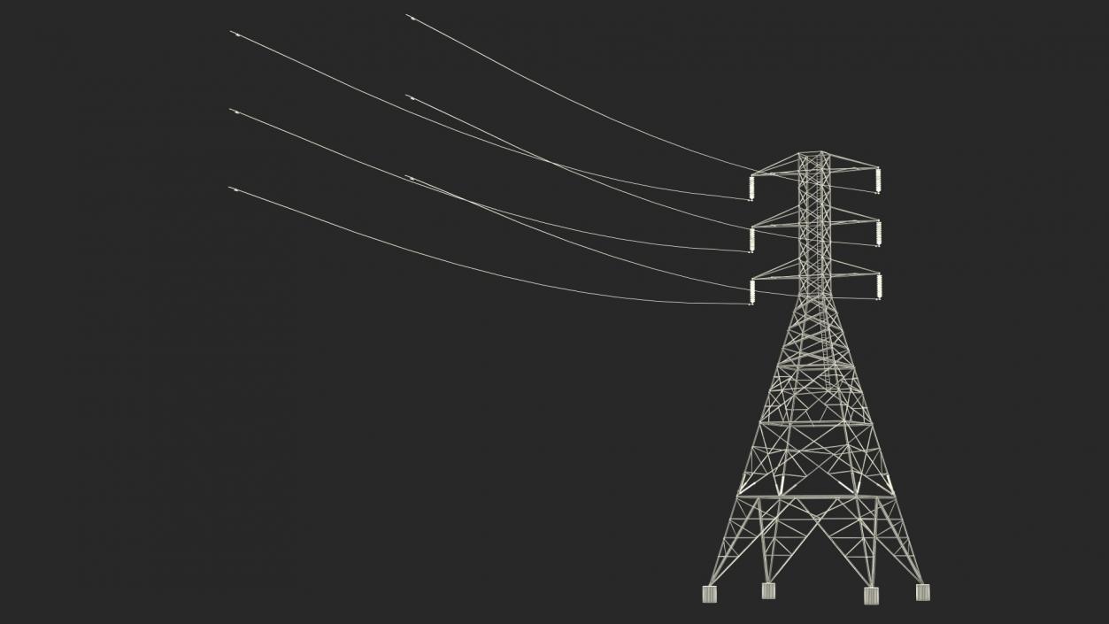 3D model Transmission Towers Collection