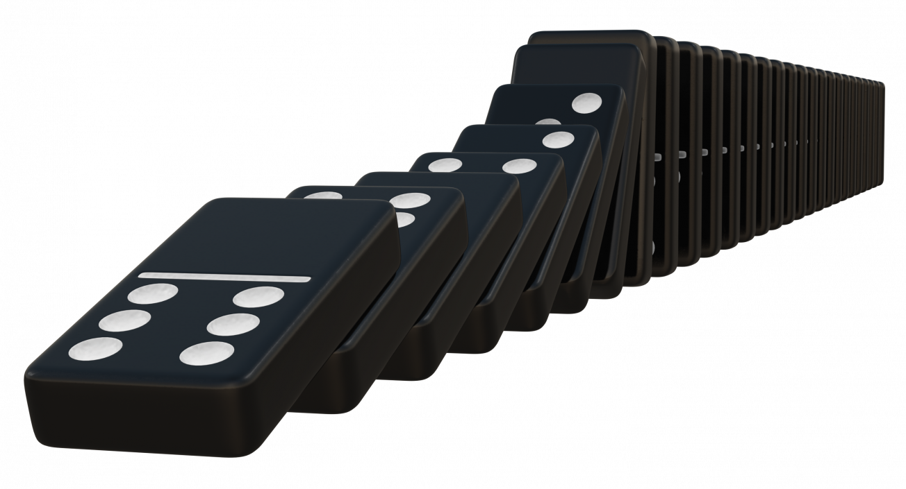 Bunch of Dominoes 3D