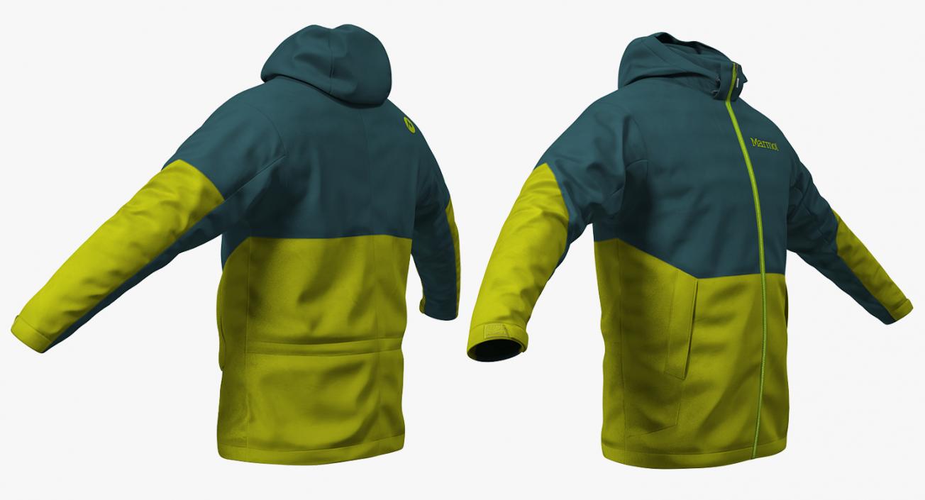 3D Winter Hiking Gear model