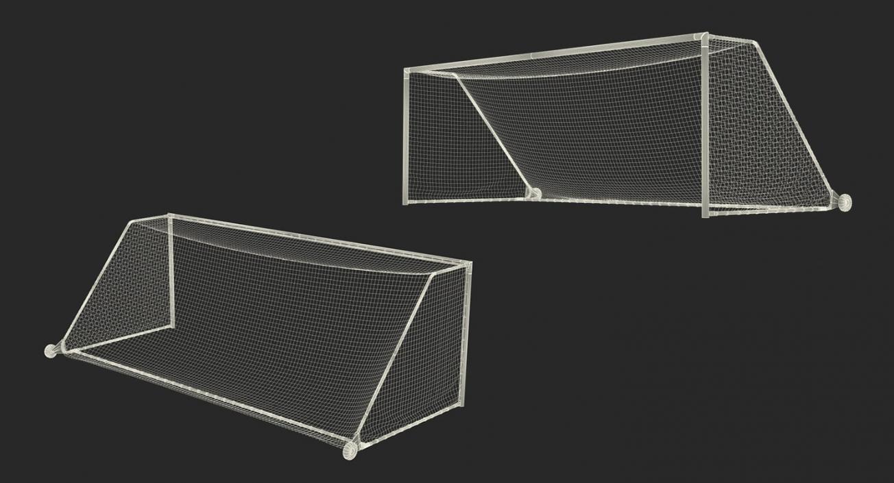 3D Soccer Goal and Ball Collection 2 model