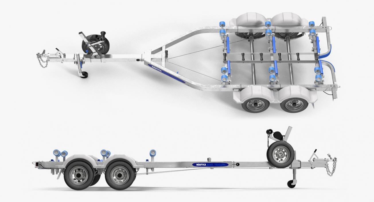 Boat Trailer 3D