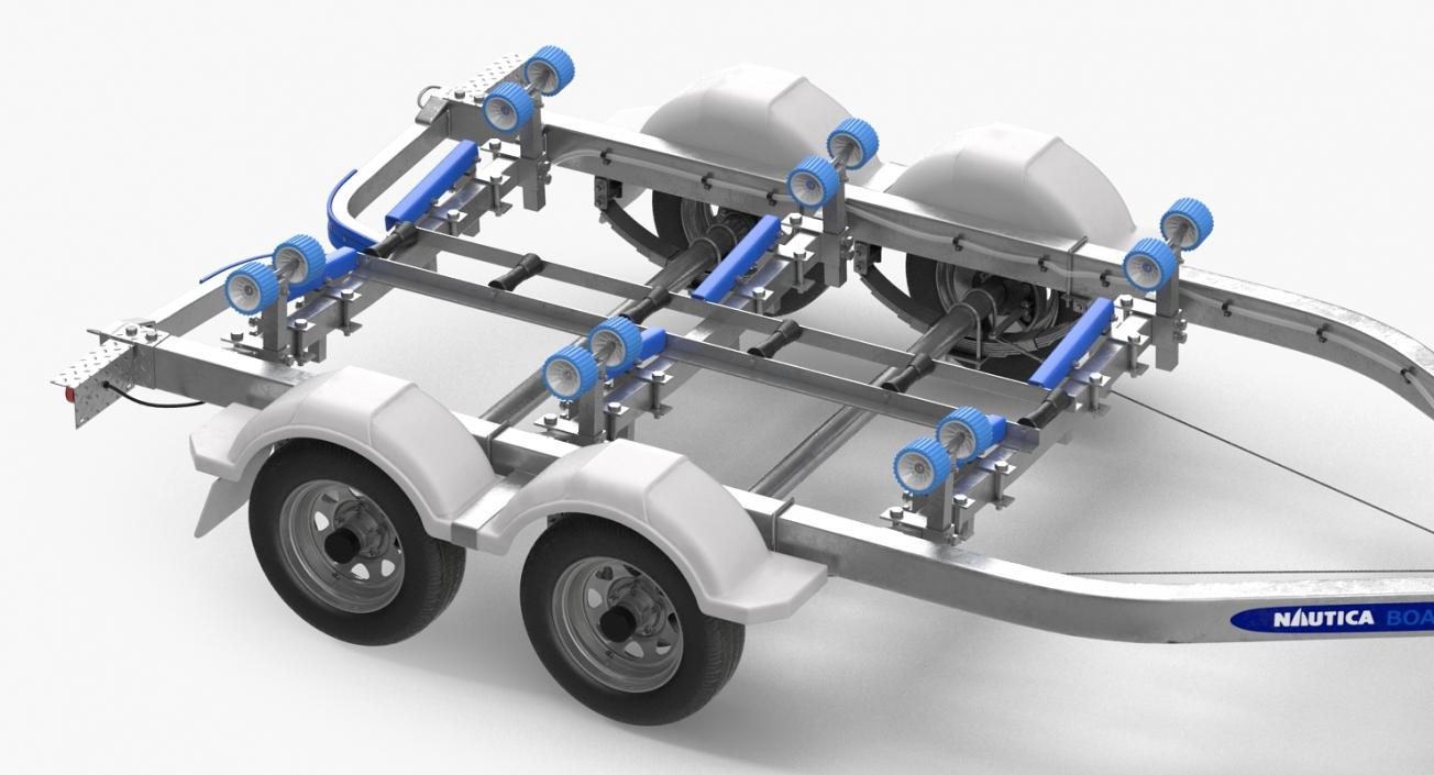 Boat Trailer 3D