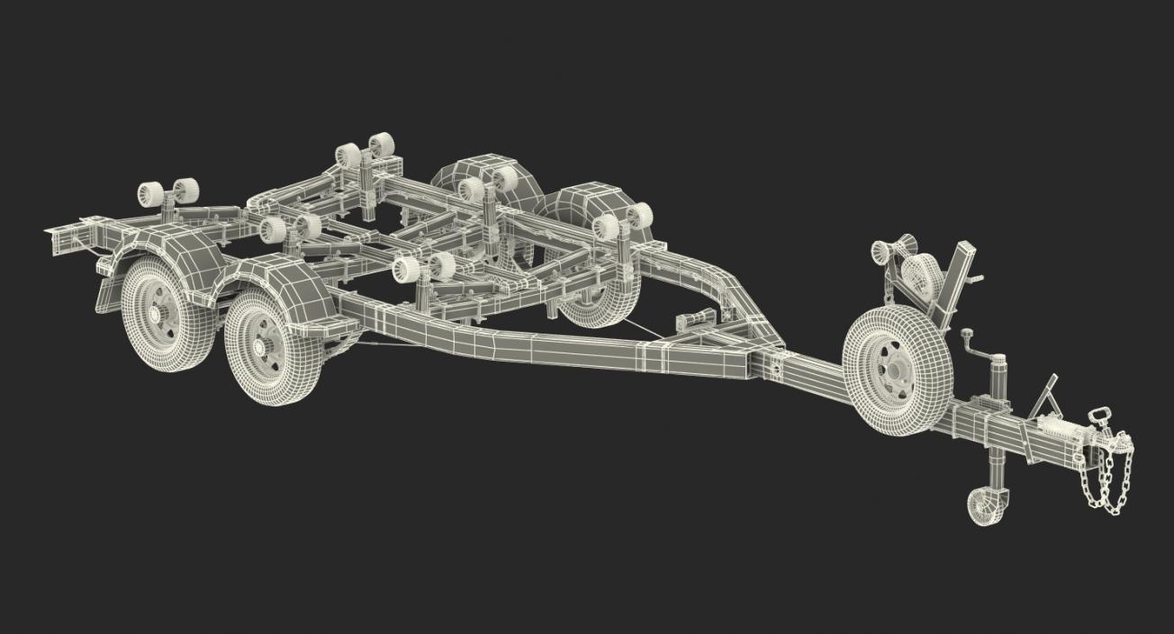 Boat Trailer 3D