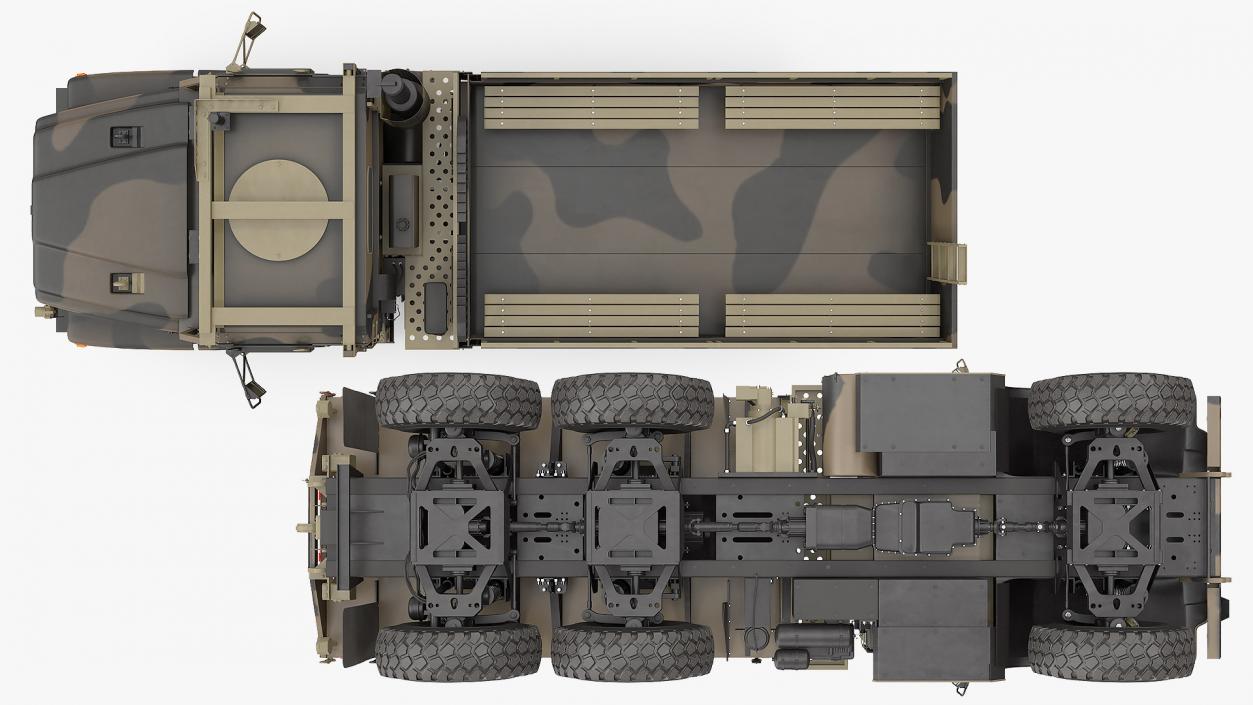 OshKosh MTVR MK23 Sand Camo 3D